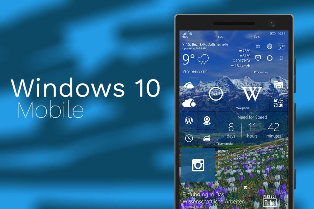 Windows 10 mobile