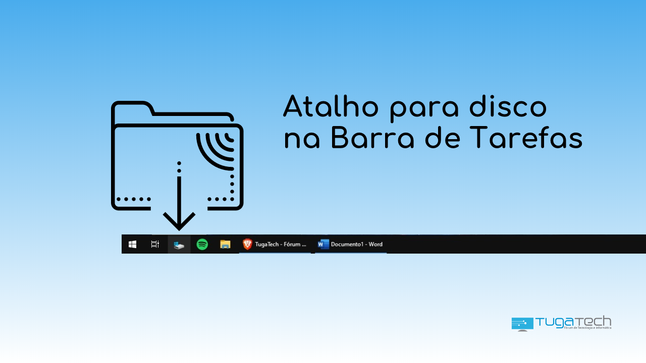 Dica Colocar Um Atalho Para Um Disco Do Windows 10 Na Barra De Tarefas