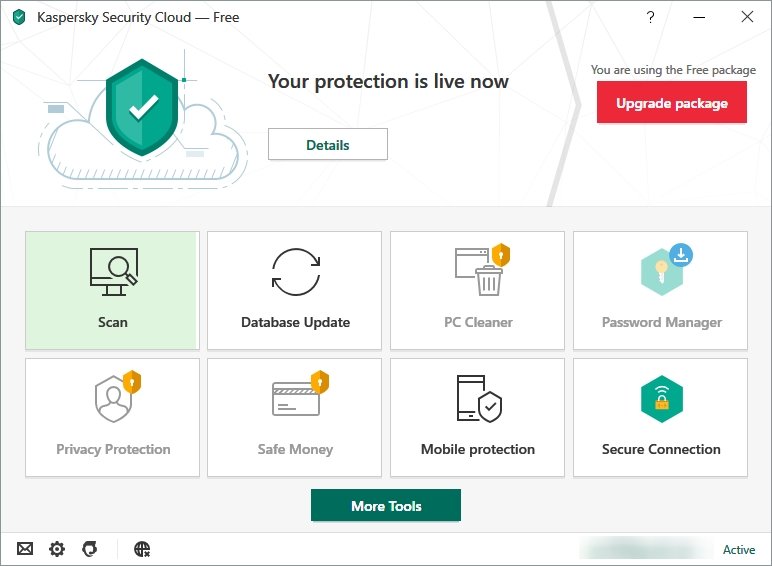kaspersky security cloud free