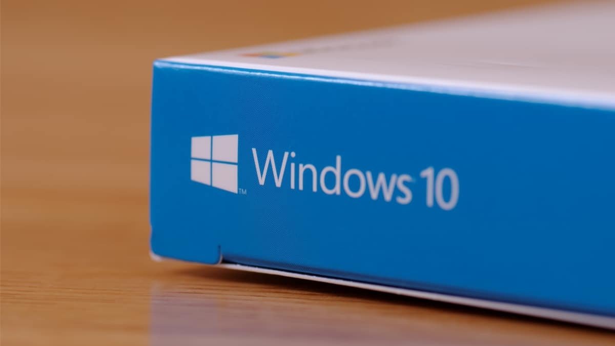 Windows 10 caixa de instalação 
