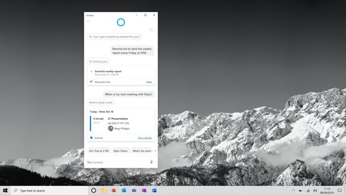 Cortana da Microsoft