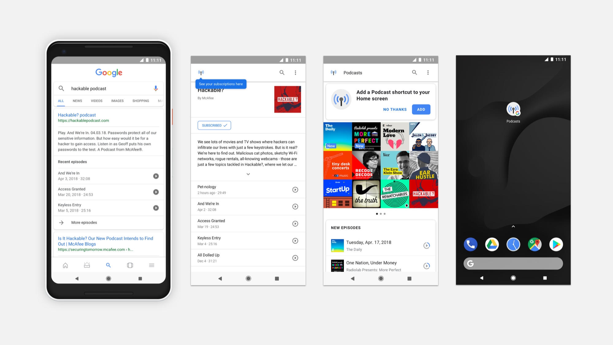 Google podcasts