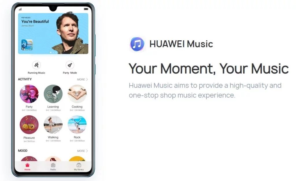 streaming Huawei musica