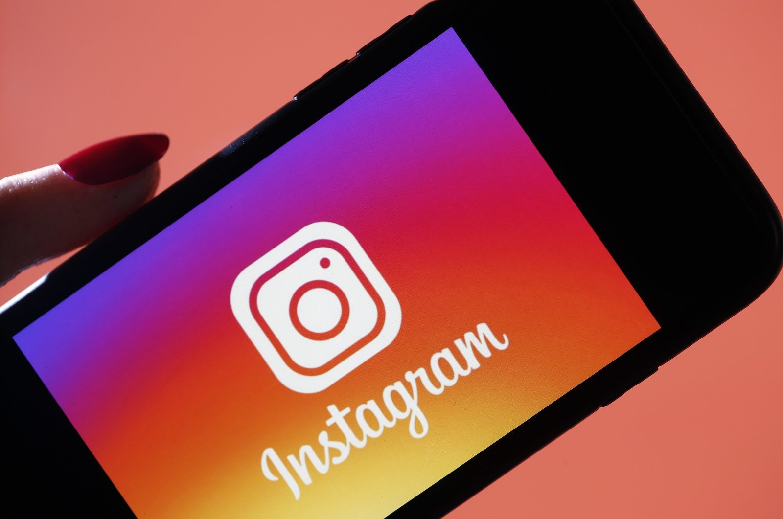 Instagram aplicação sobre smartphone