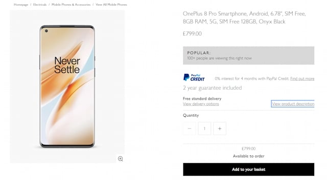 OnePlus 8