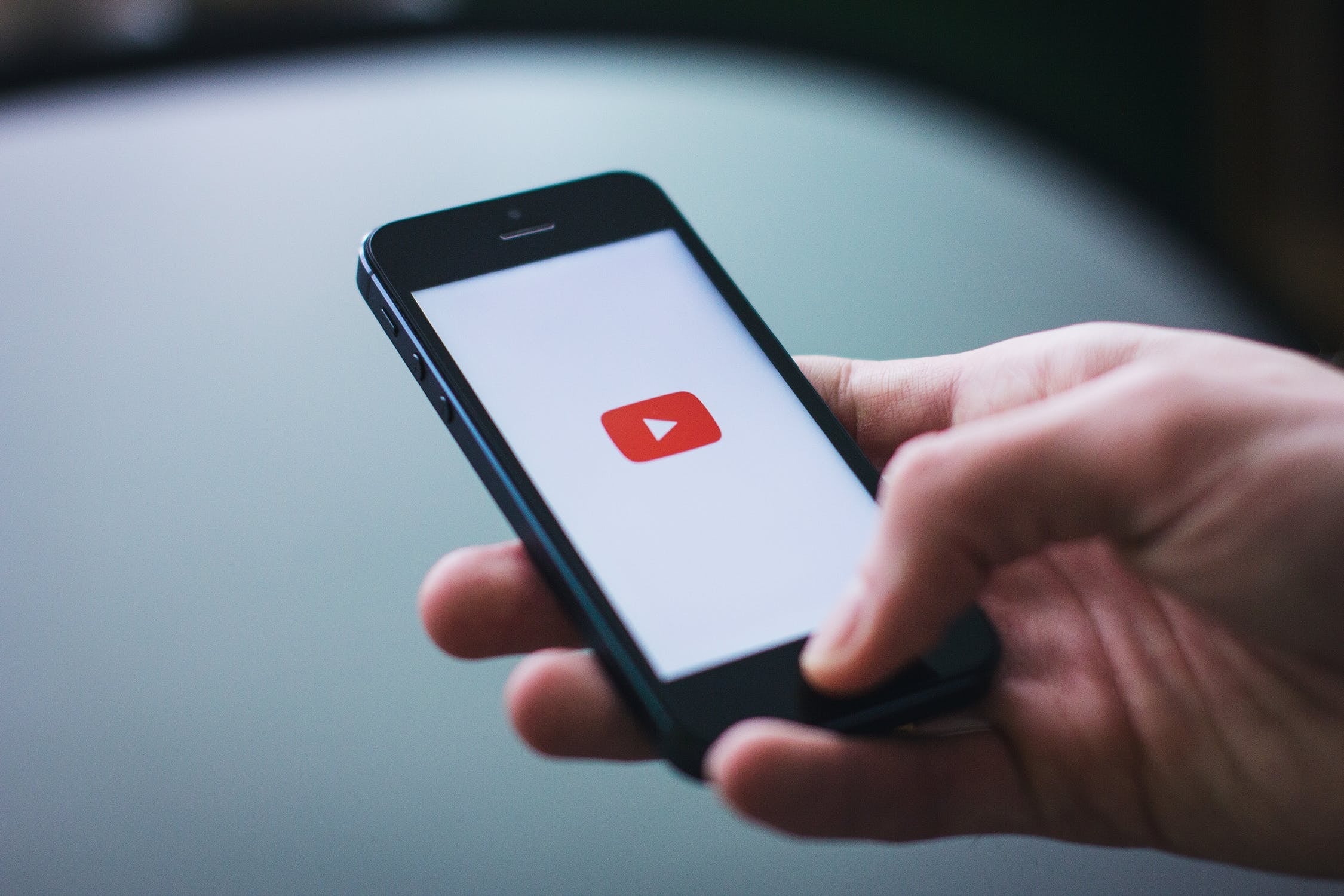 YouTube aplicação smartphone