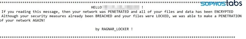 mensagem de ficheiros encriptados