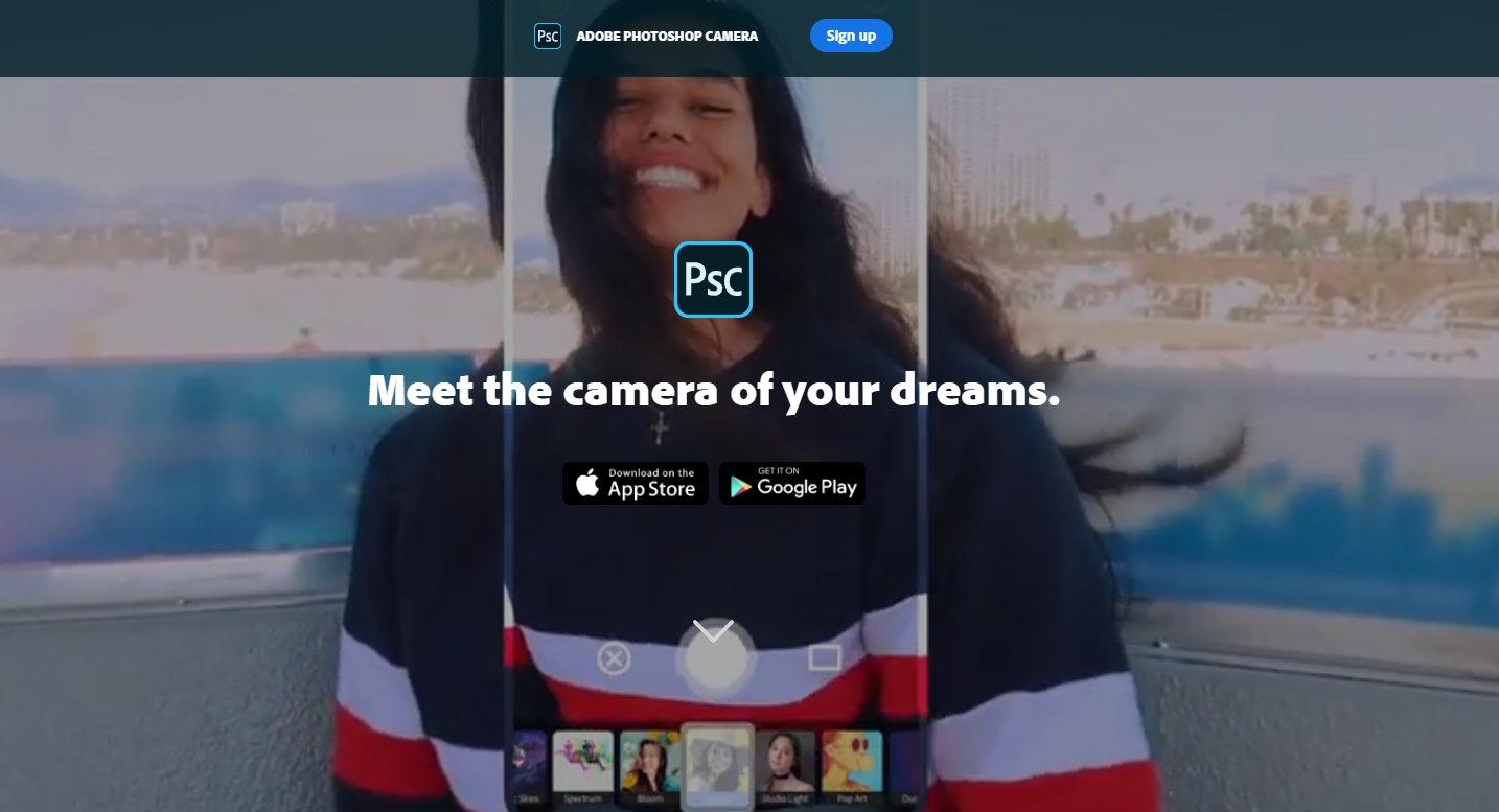 Adobe photoshop camera