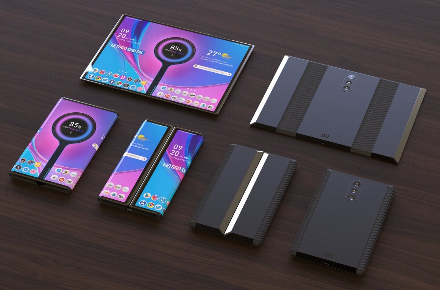 Xiaomi smartphone dobrável