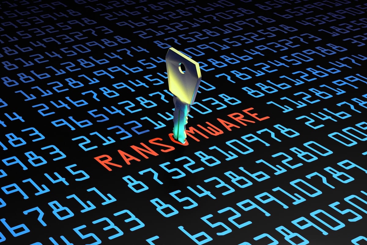 Ransomware ataque