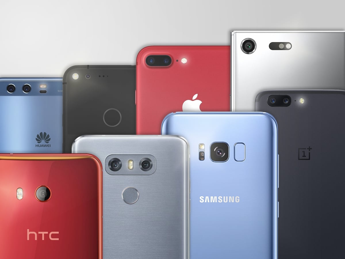 câmaras em smartphones