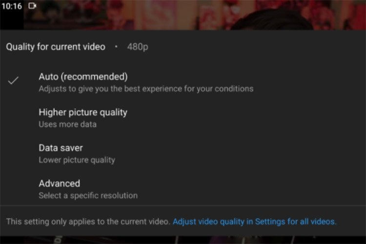 YouTube novo sistema de resoluções e qualidade de videos