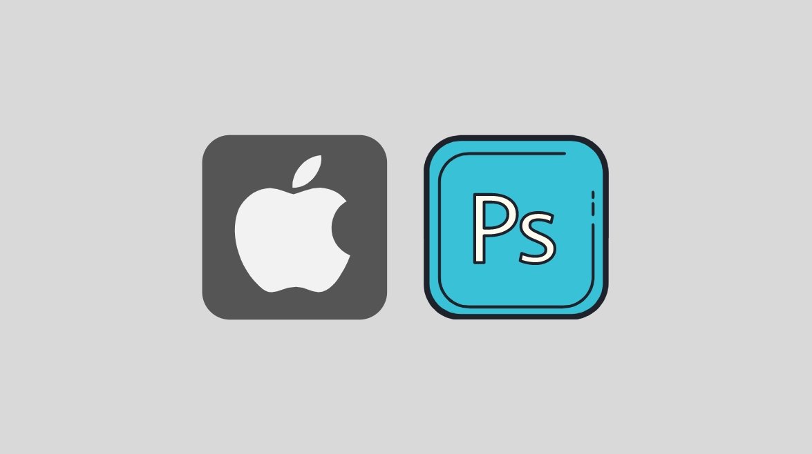 Adobe photoshop e apple