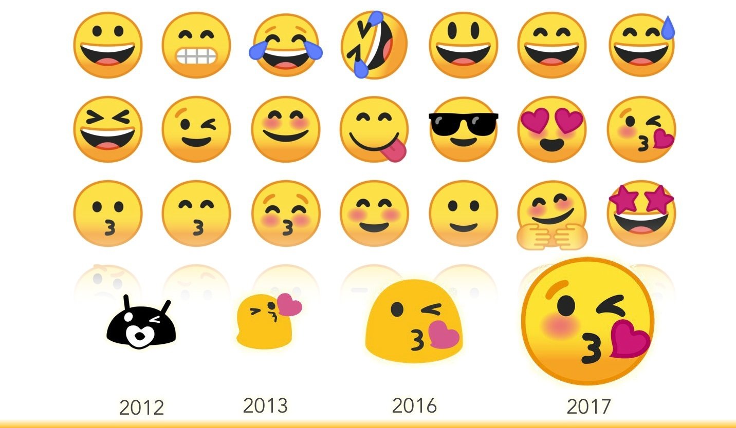 Android emojis