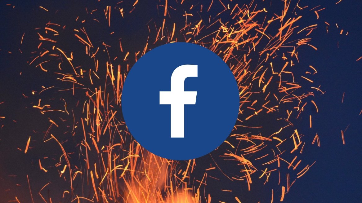 Facebook fire