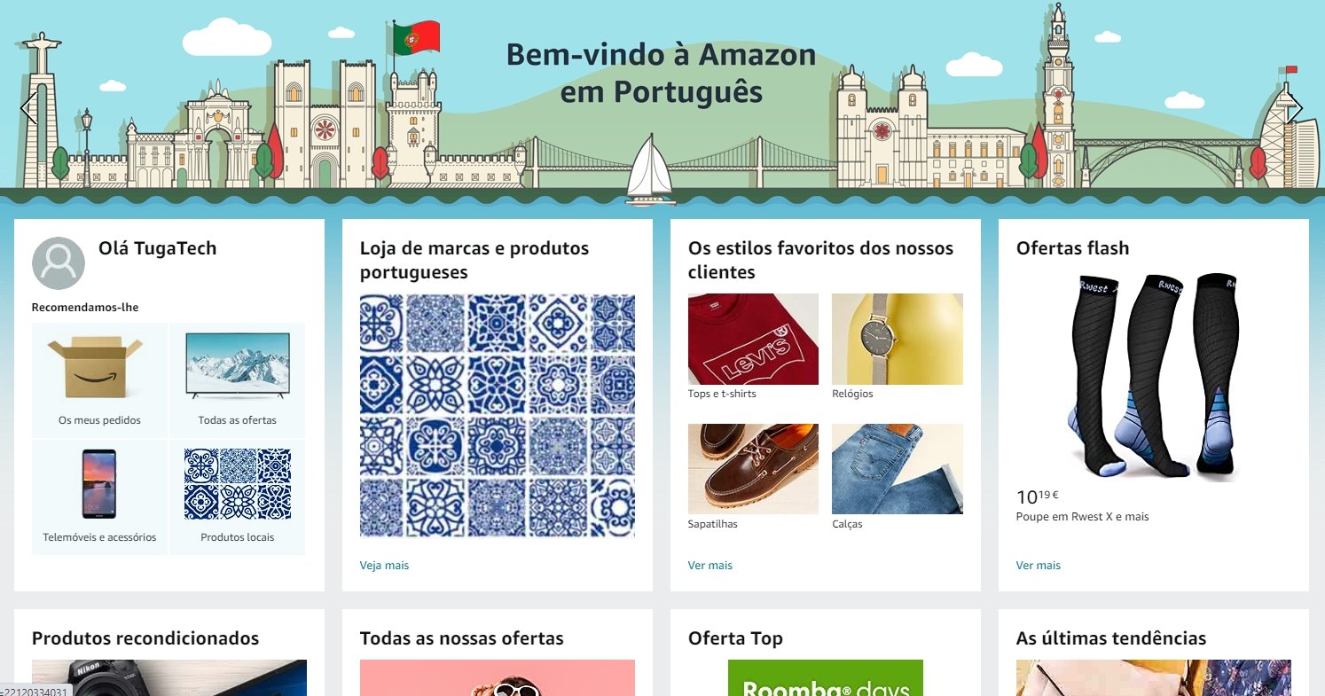 Amazon em Português
