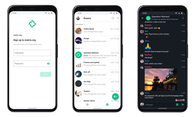 Element app Android