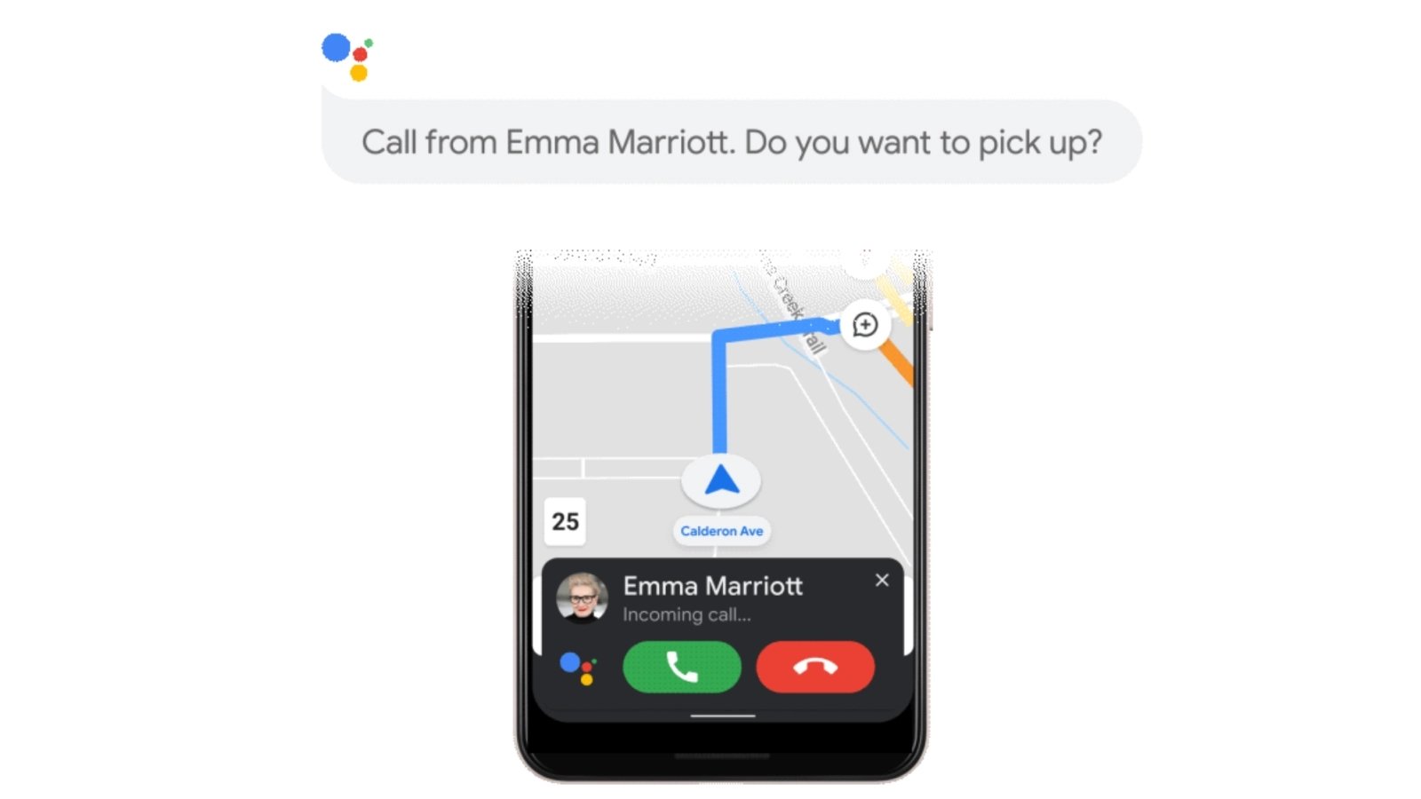 Google assistente modo de condução