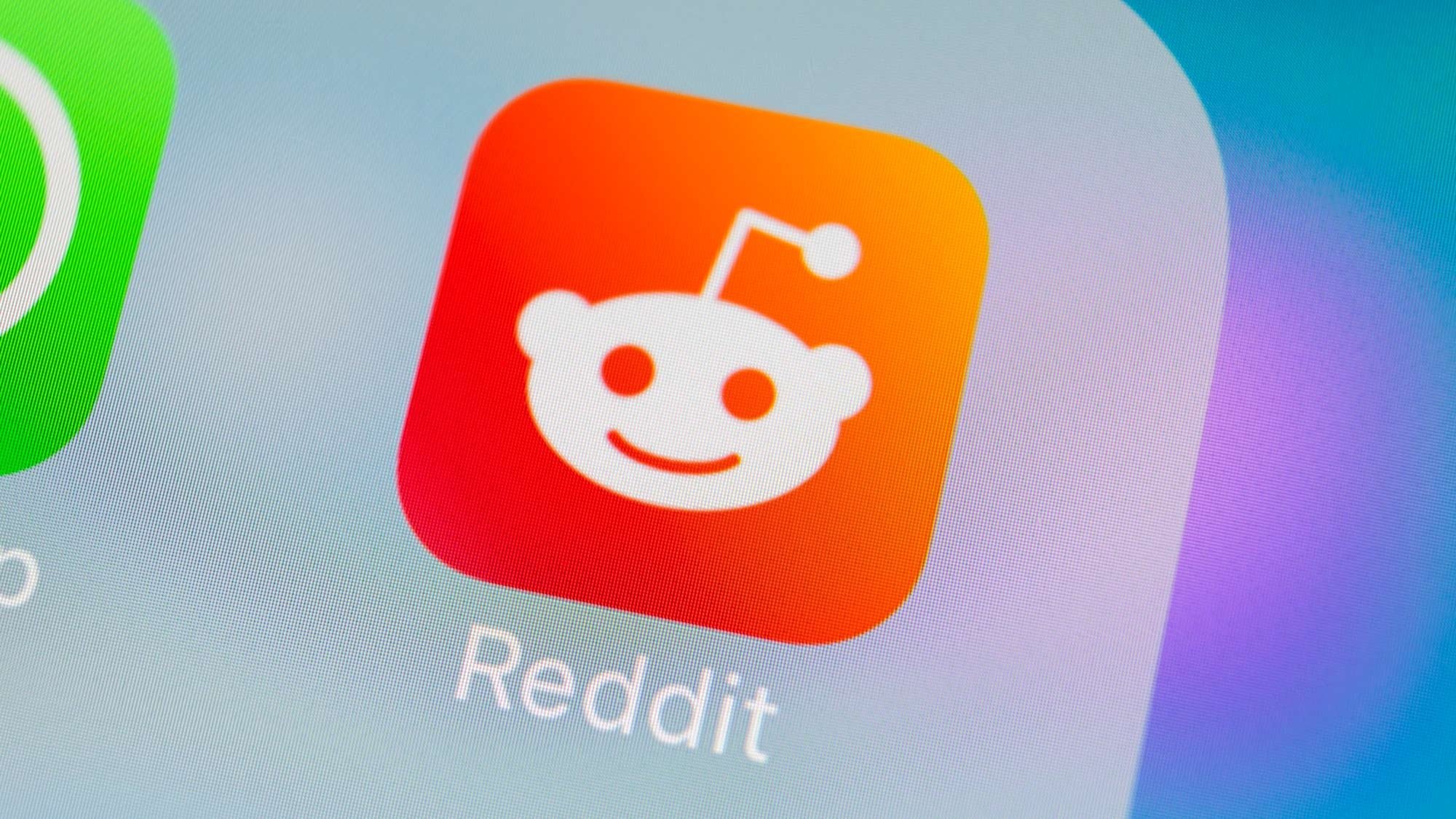Reddit app em smartphone