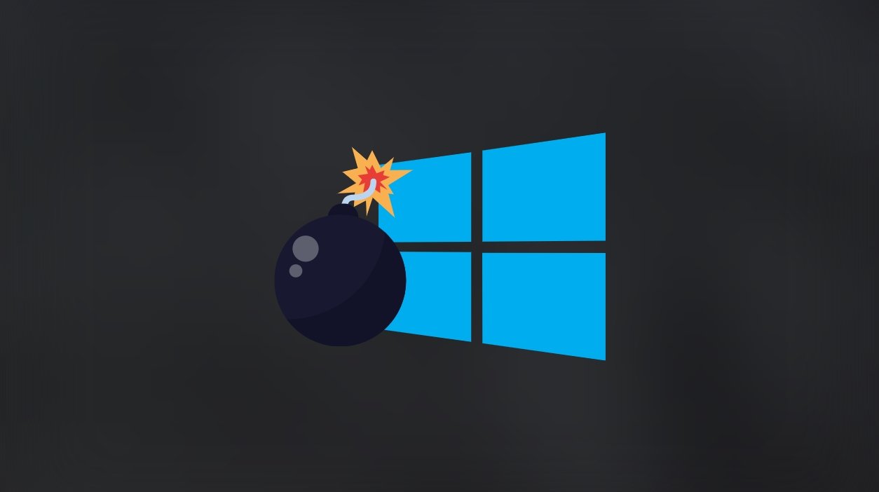 Windows com falha