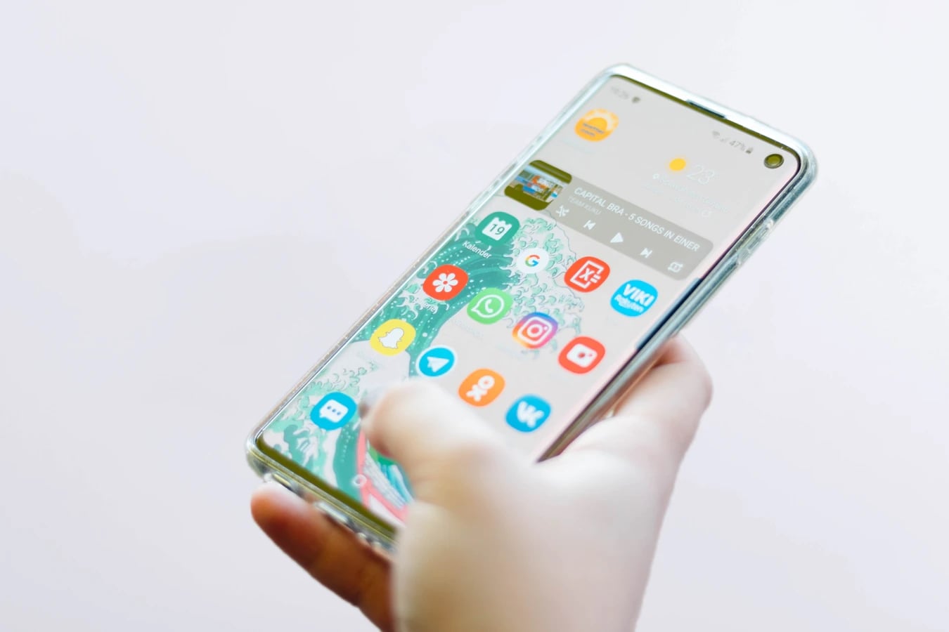 Samsung smartphone