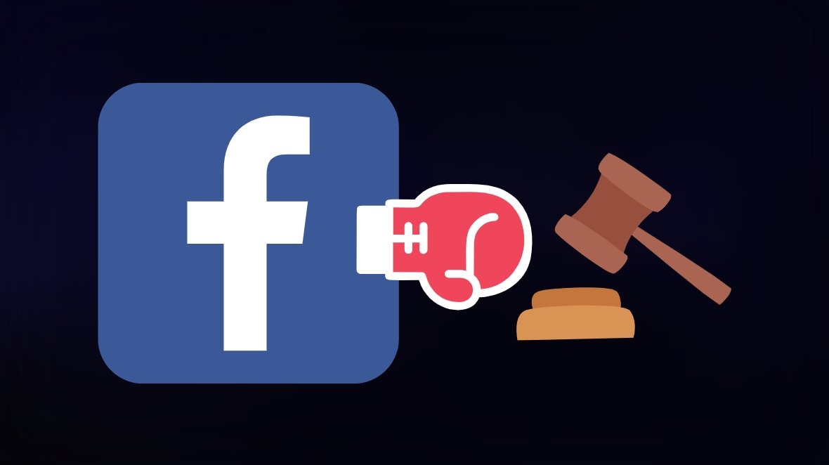 Facebook ataque na justiça