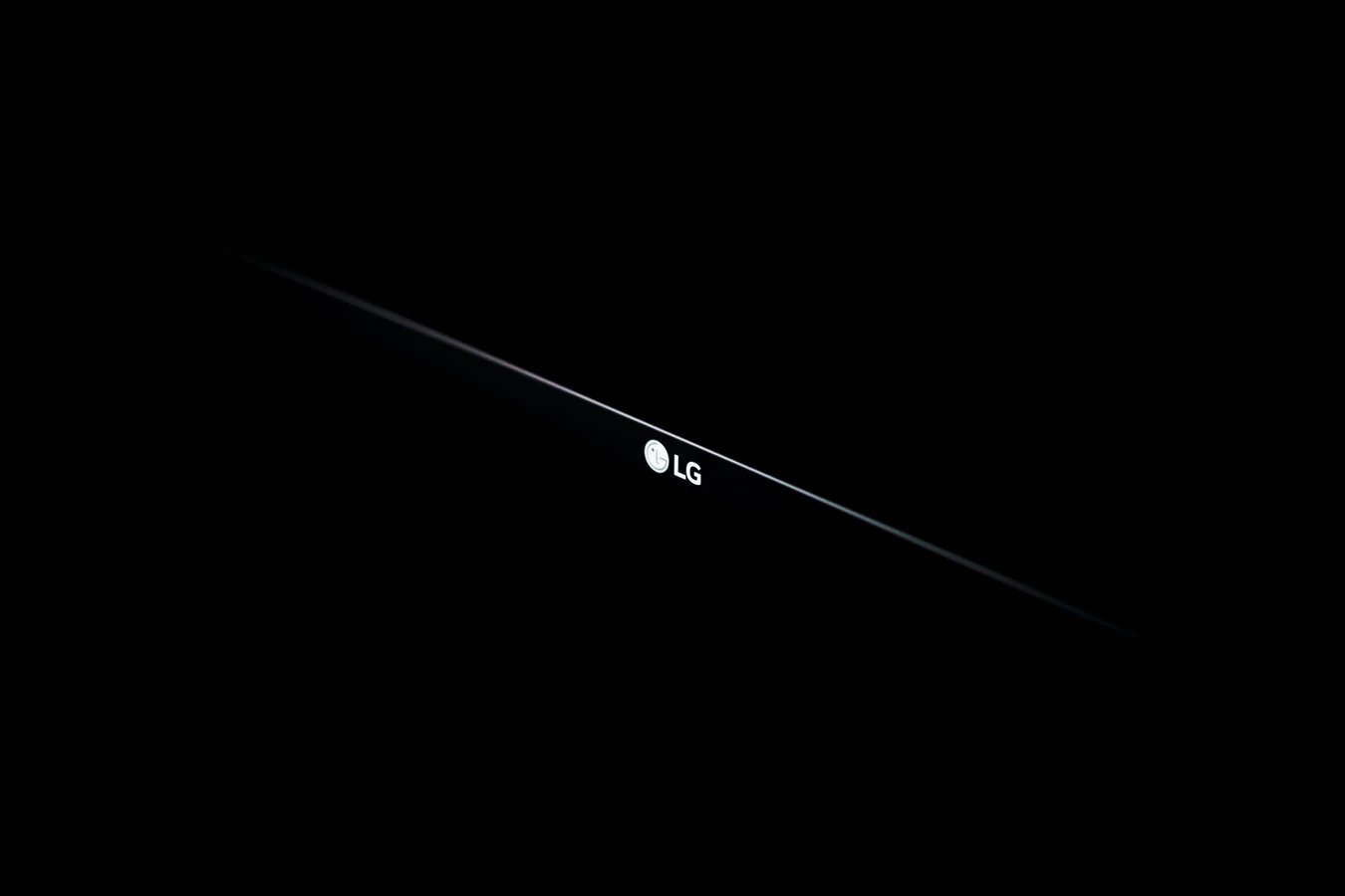 LG logo ecrã