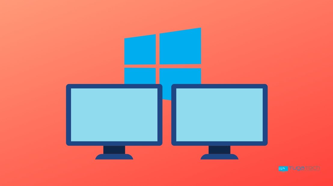 Windows com dois monitores ligados