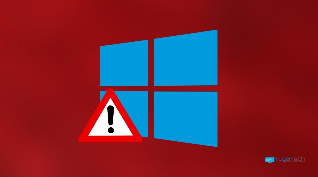 Windows com alerta