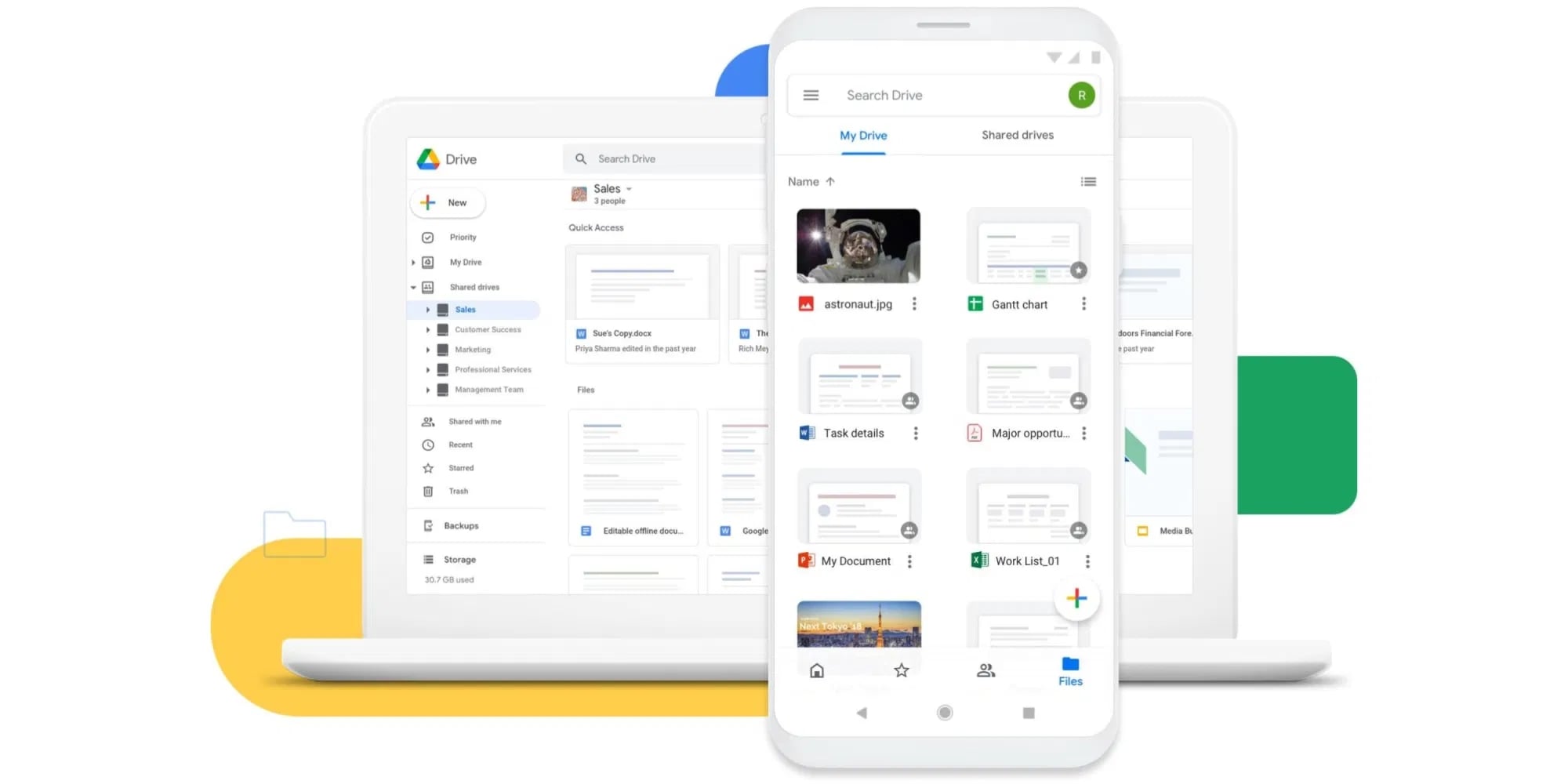 Google Android 12 drive
