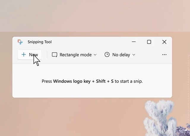 Snipping Tool windows 11