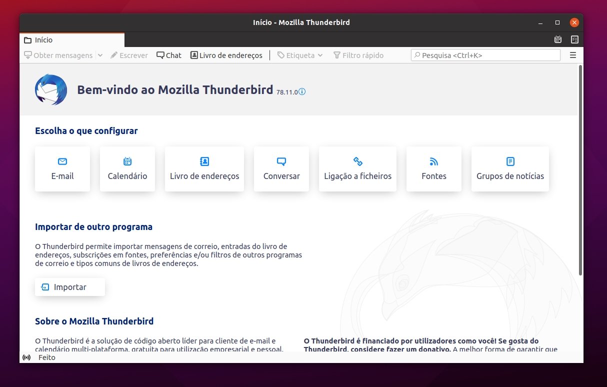 Thunderbird Linux