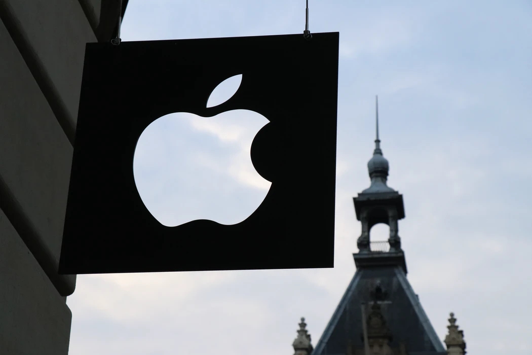 Apple sede com logo da empresa