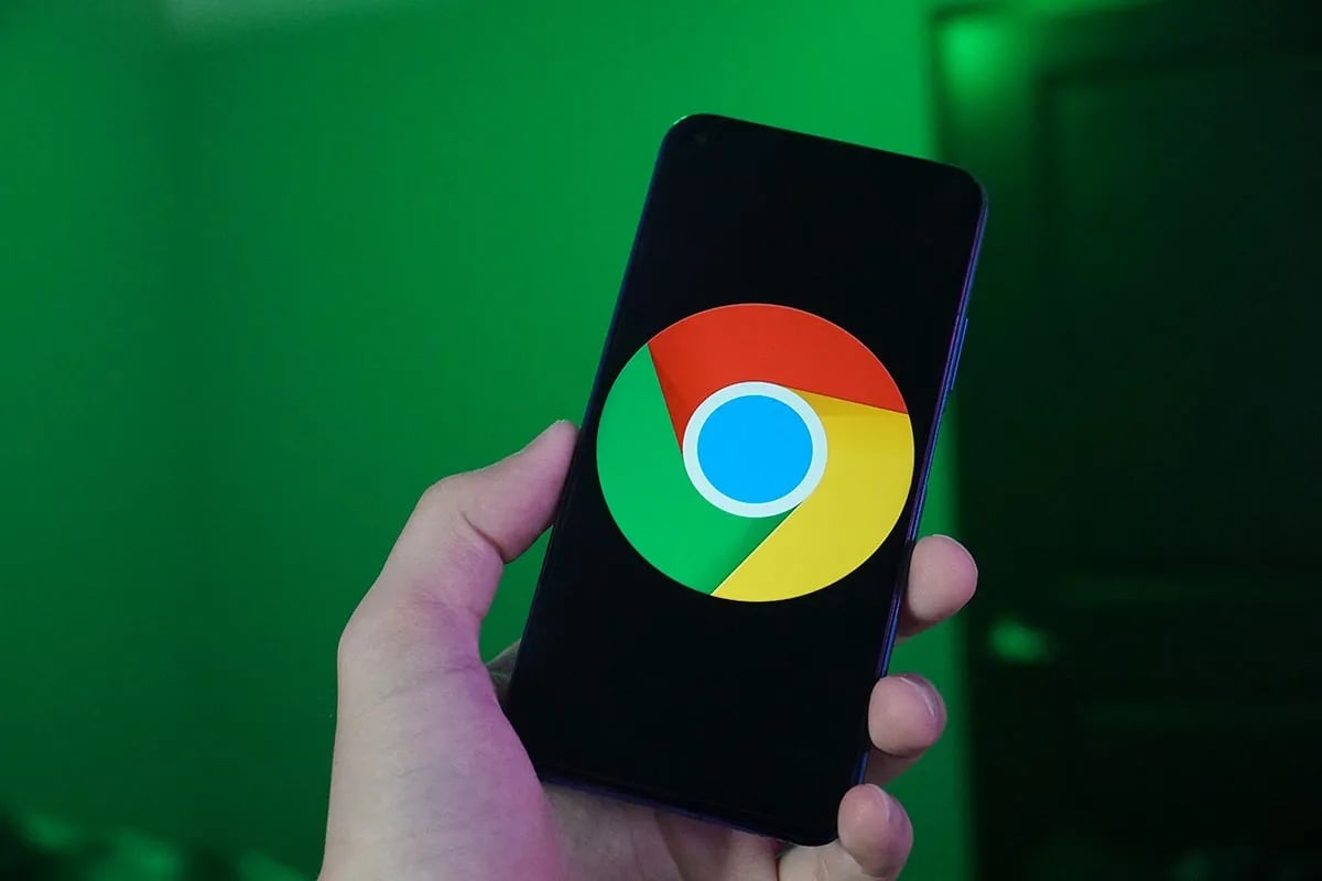 Google chrome em smartphone