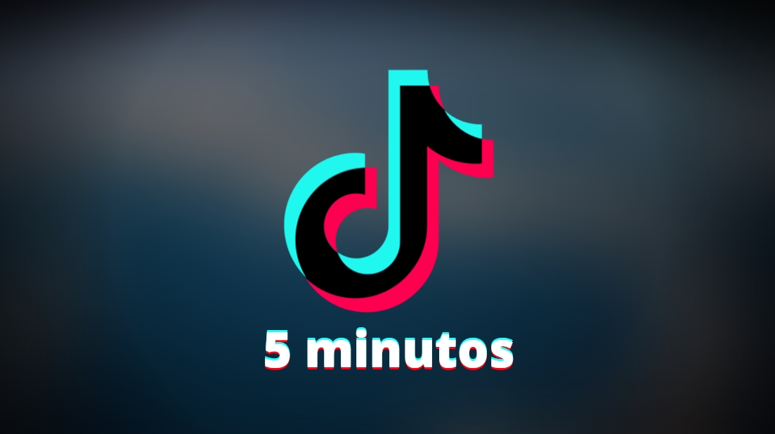 TikTok com cinco minutos