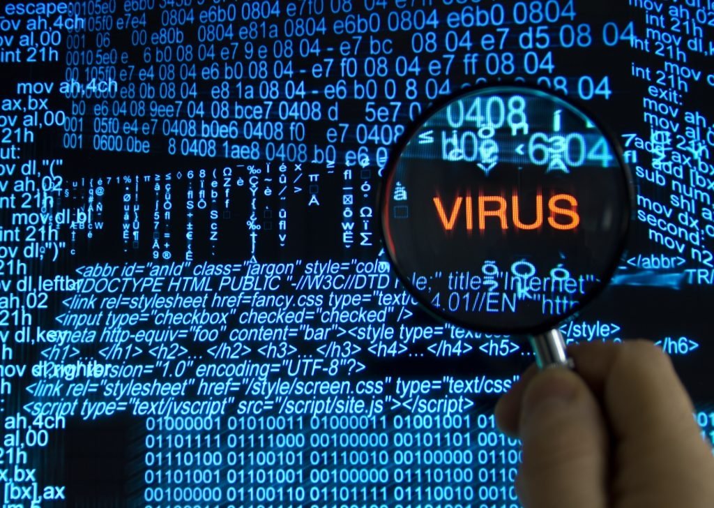 Malware e vírus em codigo