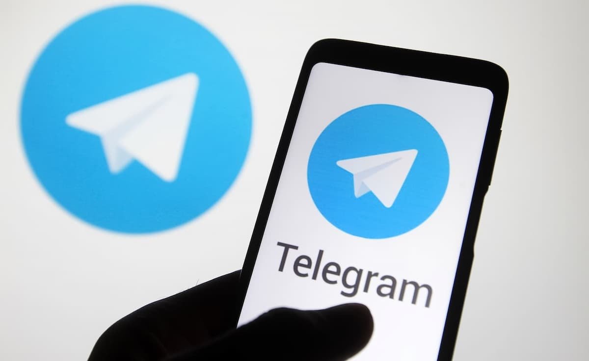 Telegram logo da aplicação