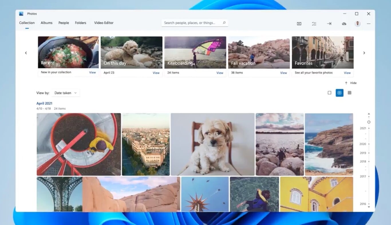App de fotos windows 11