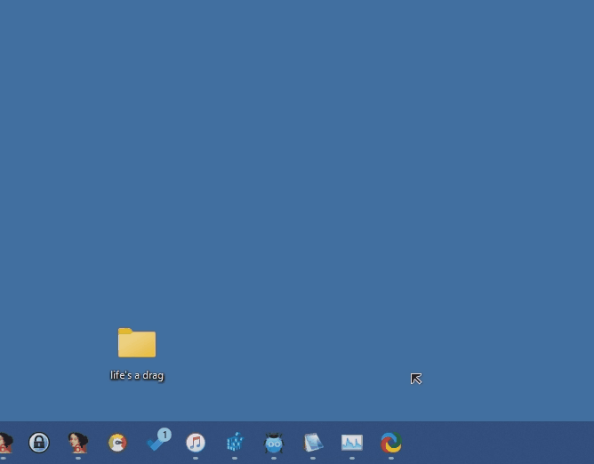 Windows 11 arrastar na barra de tarefas