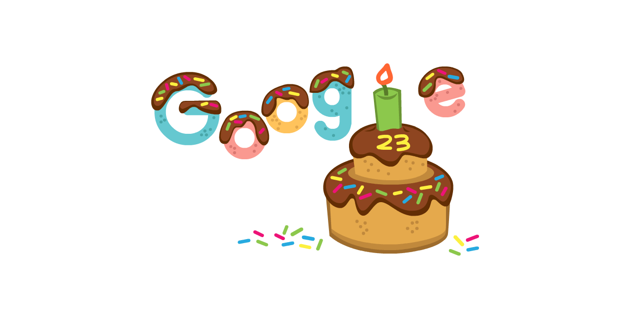 Google Doodle aniversário