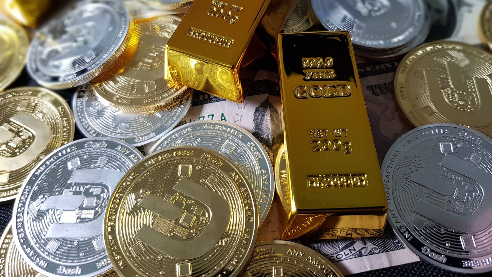 Criptomoedas e ouro