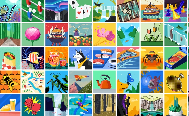 Avatares da Google para contas