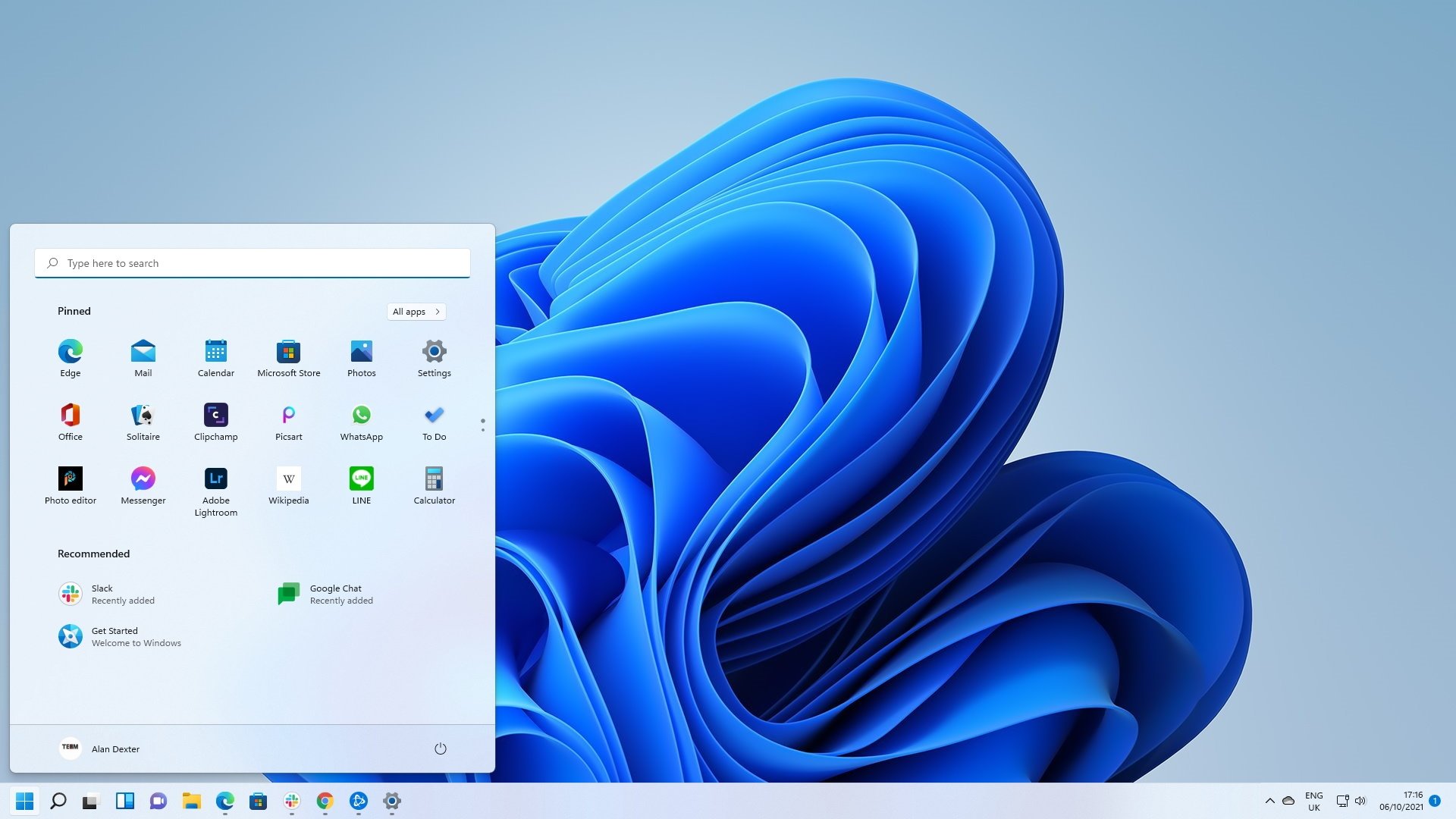 Windows 11 barra de tarefas