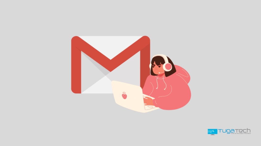 Gmail em baixo