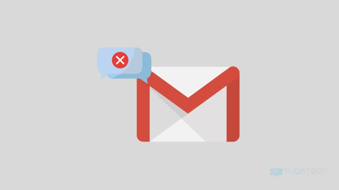 Gmail com mensagens bloqueadas