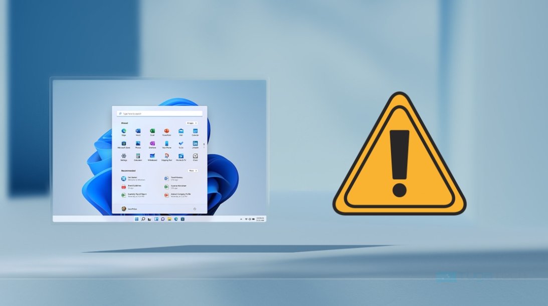 Windows falha e alerta