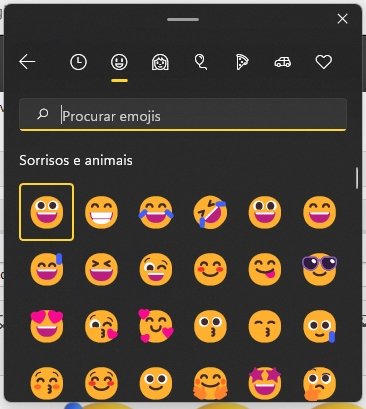 novos emojis no windows 11
