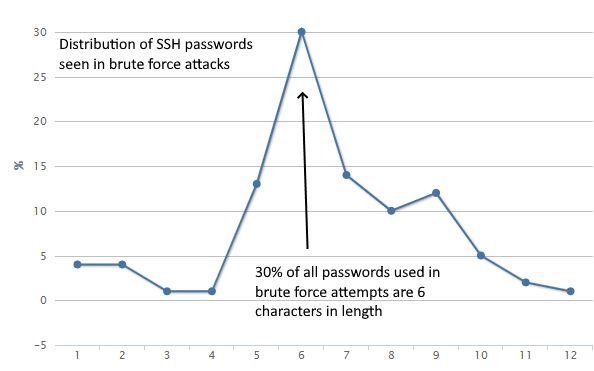 dados da análise dos ataques brute force