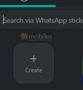 nova função stickers whatsapp
