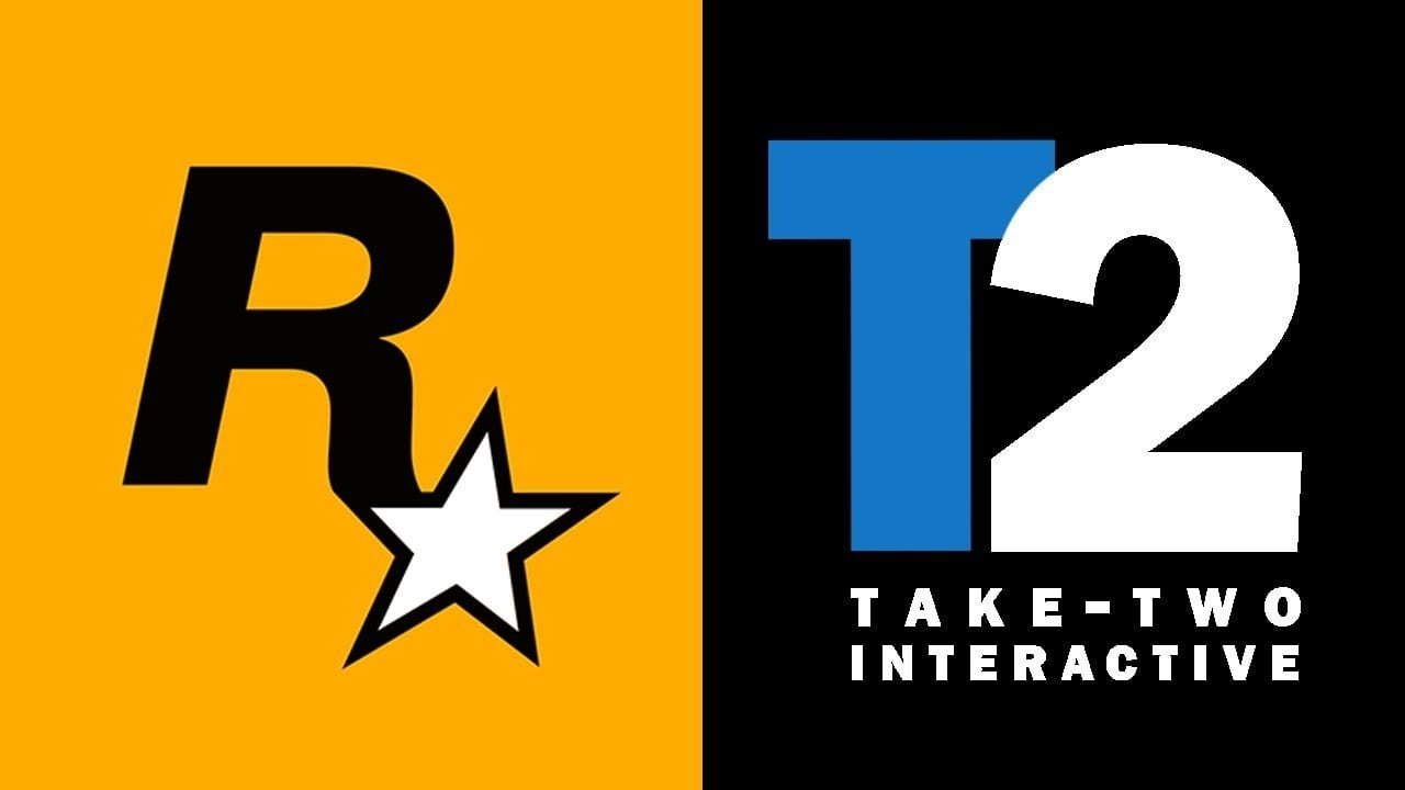 Take Two interactive e Rockstar games logo